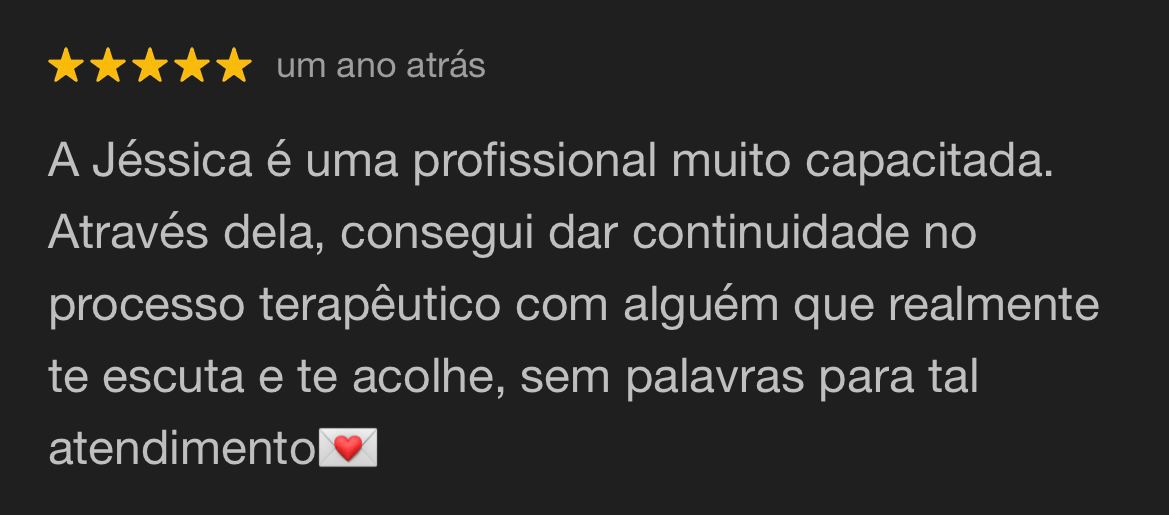 Depoimento Paciente 1