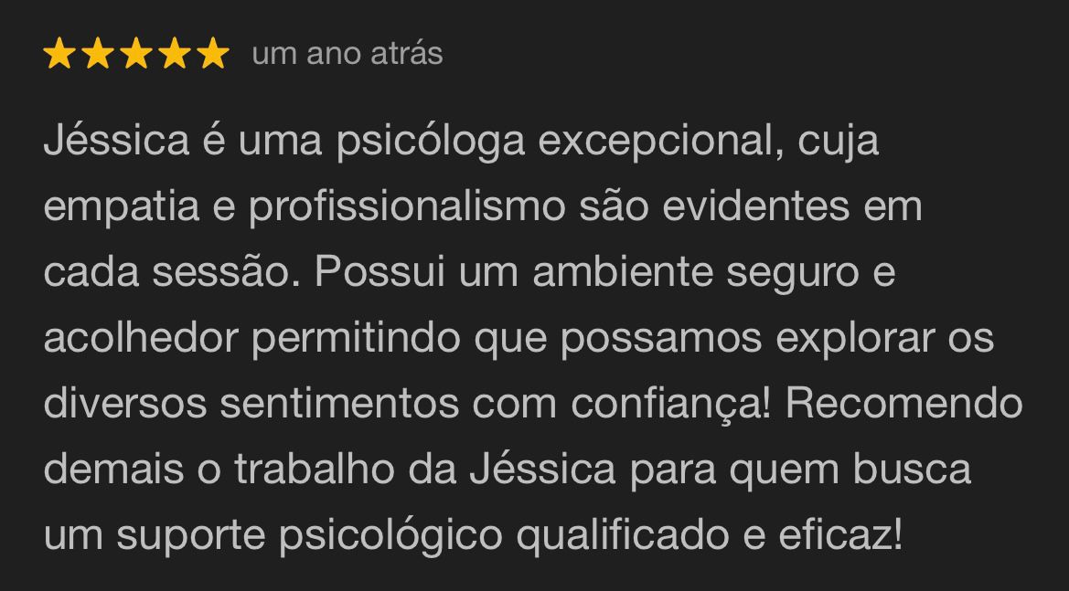 Depoimento Paciente 3