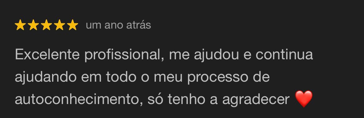 Depoimento Paciente 5